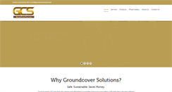 Desktop Screenshot of groundcoversolutions.com