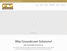 Tablet Screenshot of groundcoversolutions.com